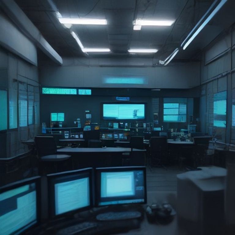 Process control station on the zinc oxide production line